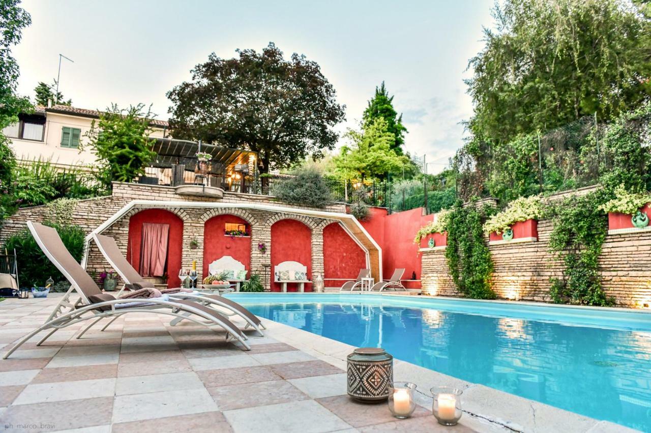 Villa Isidoro Ampio Parco ,Piscina Privata, Arte E Giochi , Fitness Verona Ngoại thất bức ảnh